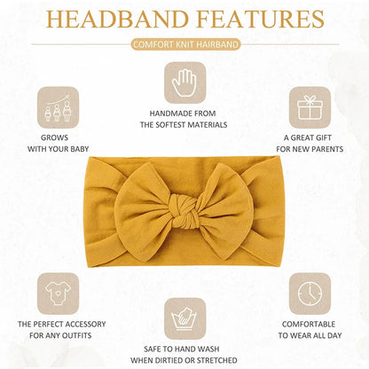 1Pc Baby Nylon Headscarf .Handmade Flower Headband voor pasgeboren meisjes, Peuter Elastische Haar Tulband