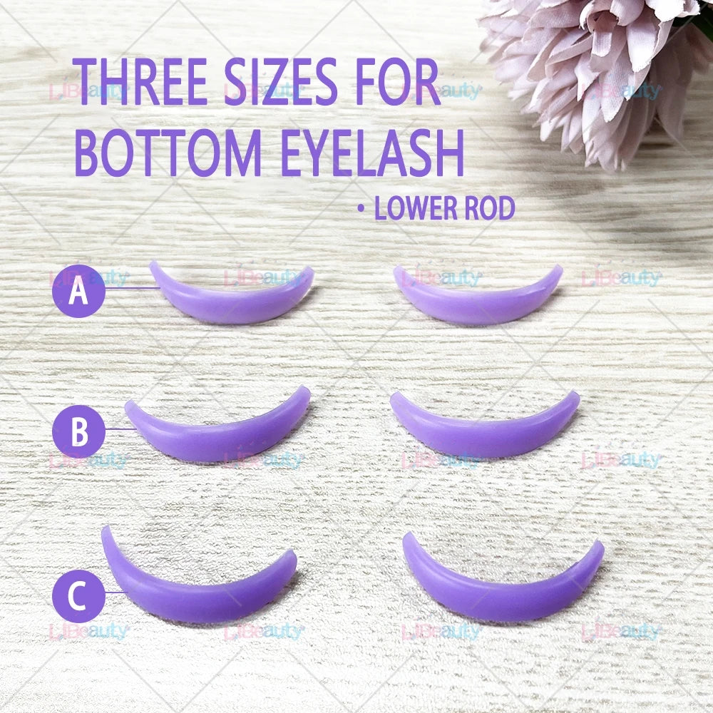 Libeauty 7 Parijs Herbruikbare Lash Lift Schild Padden Silicon wimper Curler & Curling Iron Accessoires, Make-up Tool