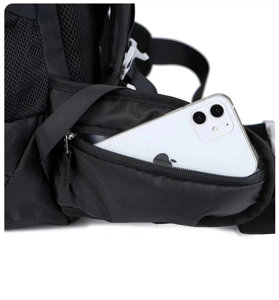 WESTTUNE 50L Waterdichte Wiking Rugzak met regenhoes Multifunctionele Outdoor Travel & Mountainering Bag