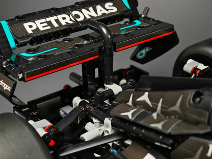 Technologie 1642PCS Mechanical Racing Car Building Blocks W14 Locatie Racing Model Kit voor volwassenen en kinderen