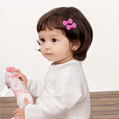 1.2 Inches Mini haarbogen met clip Massief kleuren Haargrepen voor kinderen & Baby Girl