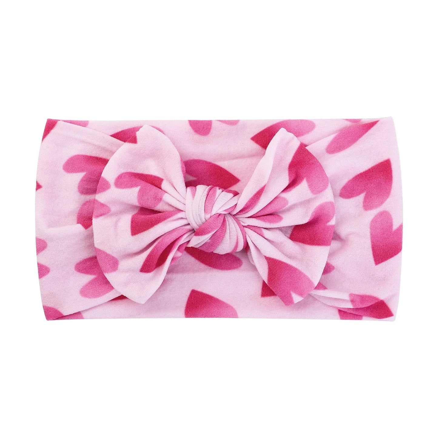 1Pc Baby Nylon Headscarf .Handmade Flower Headband voor pasgeboren meisjes, Peuter Elastische Haar Tulband