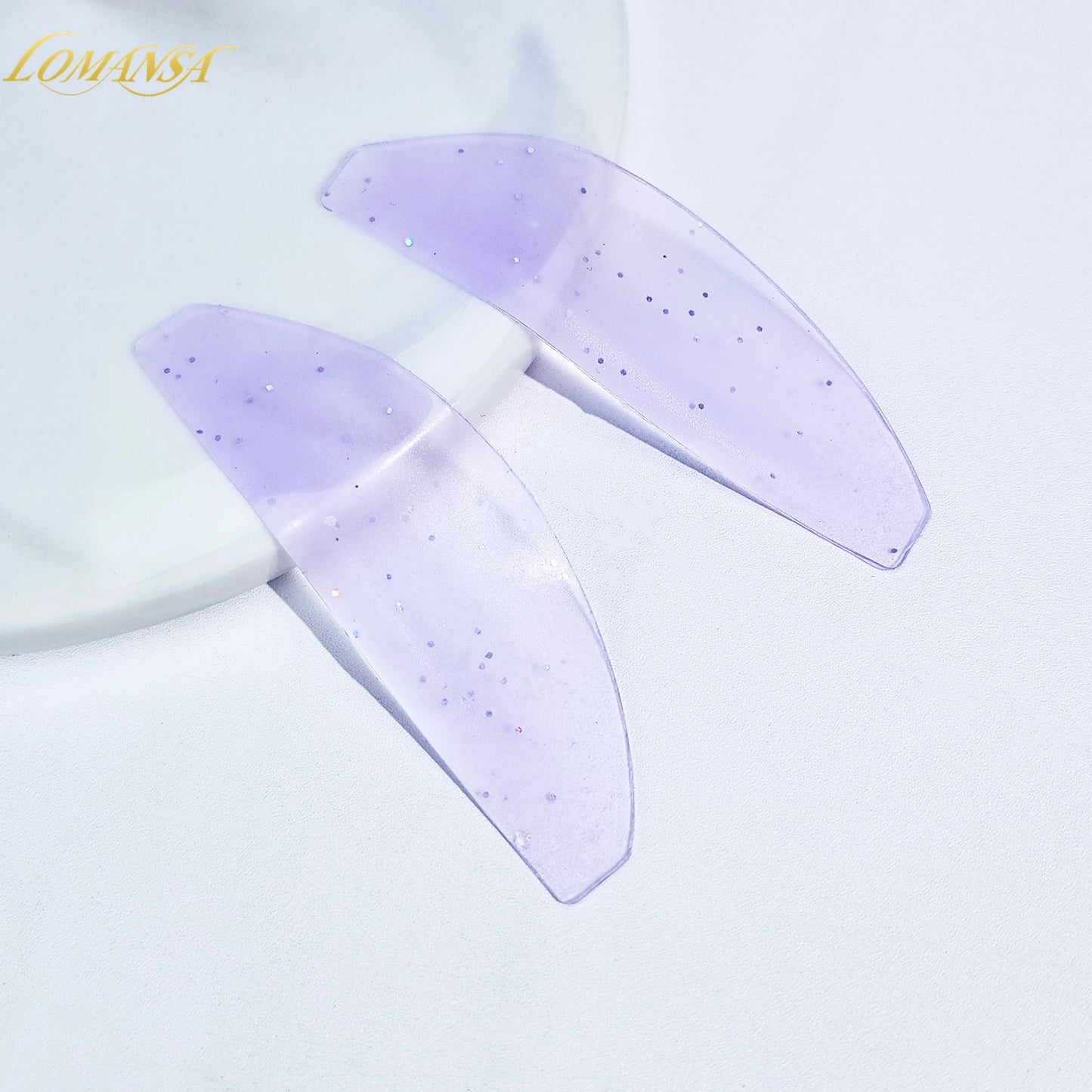 Lomansa 1 Paar Siliconen Lash Softening Pads • Eyelash Perm Rods & Shields for Lash Lifting, Professional Eyelash Accessoires