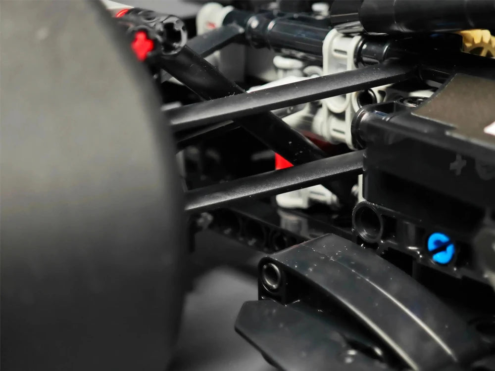 Technologie 1642PCS Mechanical Racing Car Building Blocks W14 Locatie Racing Model Kit voor volwassenen en kinderen