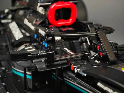 Technologie 1642PCS Mechanical Racing Car Building Blocks W14 Locatie Racing Model Kit voor volwassenen en kinderen