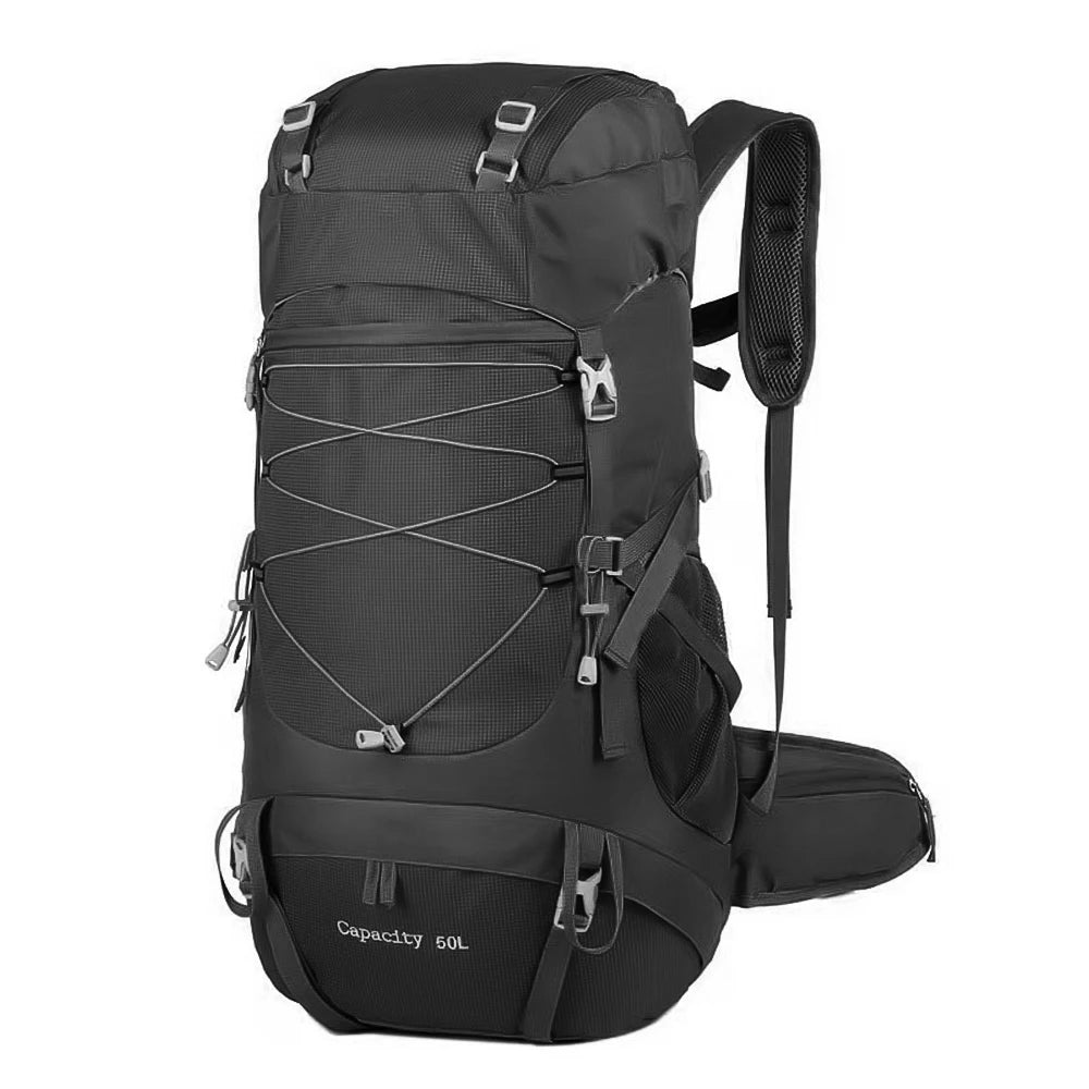 WESTTUNE 50L Waterdichte Wiking Rugzak met regenhoes Multifunctionele Outdoor Travel & Mountainering Bag