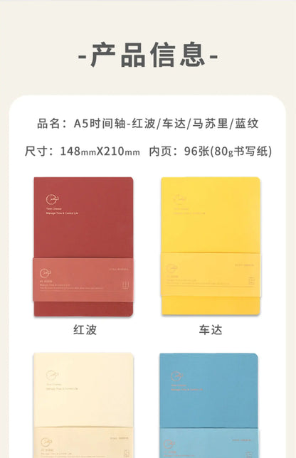 Kinbor Wekelijkse Planner Notebook Ondag- & Maandelijkse Agenda Journa