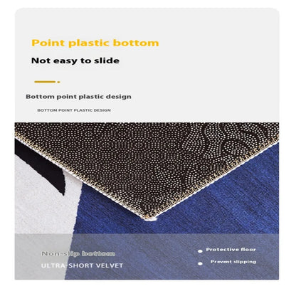 VIKAMA Office Chair Mat Anti-Slip, Wear-Resistant Tapijt voor thuis & Office Floor Protection