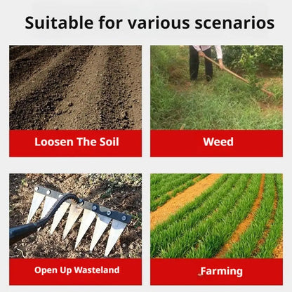 Carbon Steel Garden Wieding Rake . . . . . . . . .