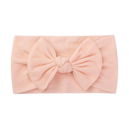 1Pc Baby Nylon Headscarf .Handmade Flower Headband voor pasgeboren meisjes, Peuter Elastische Haar Tulband