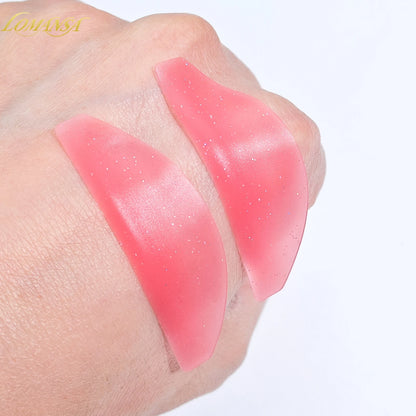 Lomansa 1 Paar Siliconen Lash Softening Pads • Eyelash Perm Rods & Shields for Lash Lifting, Professional Eyelash Accessoires