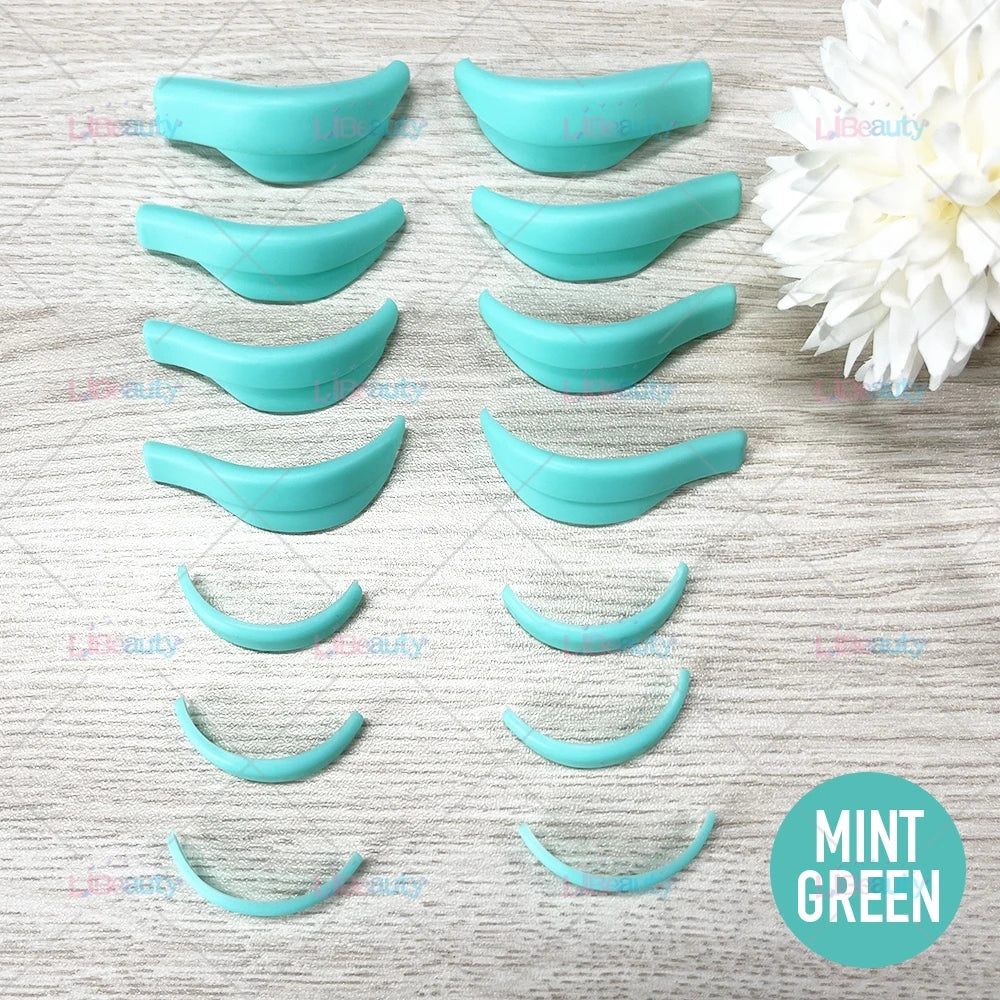 Libeauty 7 Parijs Herbruikbare Lash Lift Schild Padden Silicon wimper Curler & Curling Iron Accessoires, Make-up Tool