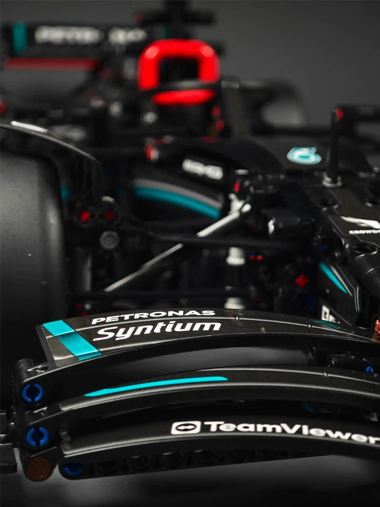 Technologie 1642PCS Mechanical Racing Car Building Blocks W14 Locatie Racing Model Kit voor volwassenen en kinderen