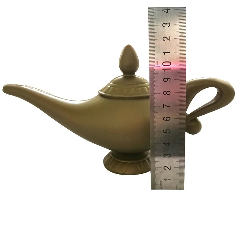 Aladdin Genie Lamp kostuum Prop Vintage Decoratieve Theepot, Retro Magic Lamp Ornament voor Halloween, Kerstmis & Party Decoratie