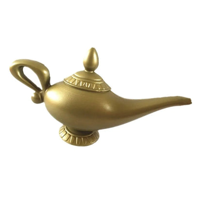 Aladdin Genie Lamp kostuum Prop Vintage Decoratieve Theepot, Retro Magic Lamp Ornament voor Halloween, Kerstmis & Party Decoratie
