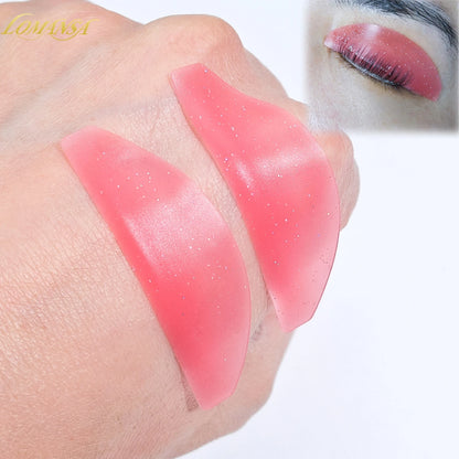 Lomansa 1 Paar Siliconen Lash Softening Pads • Eyelash Perm Rods & Shields for Lash Lifting, Professional Eyelash Accessoires