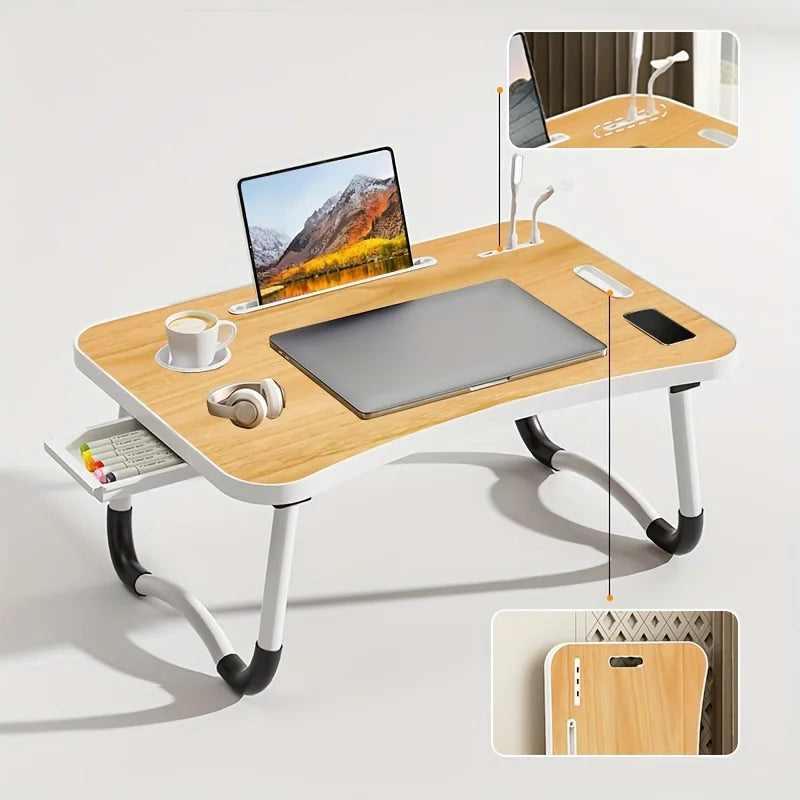 Ultra Large Portable Laptop Bed Table Opvouwbare computer Bureau voor Bed, Sofa, of Vloer