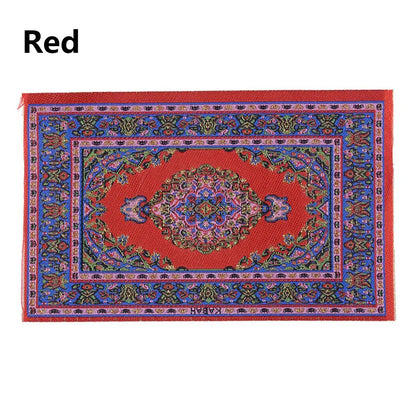 1:12 Schaal Turkse stijl Miniatuur Poppenhuis Tapijt Vloerbedekking voor het spelen Huis & poppen Accessoires