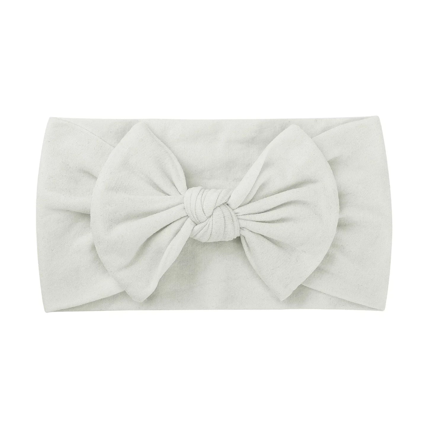 1Pc Baby Nylon Headscarf .Handmade Flower Headband voor pasgeboren meisjes, Peuter Elastische Haar Tulband