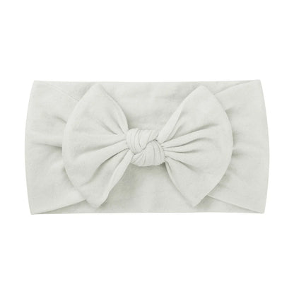 1Pc Baby Nylon Headscarf .Handmade Flower Headband voor pasgeboren meisjes, Peuter Elastische Haar Tulband