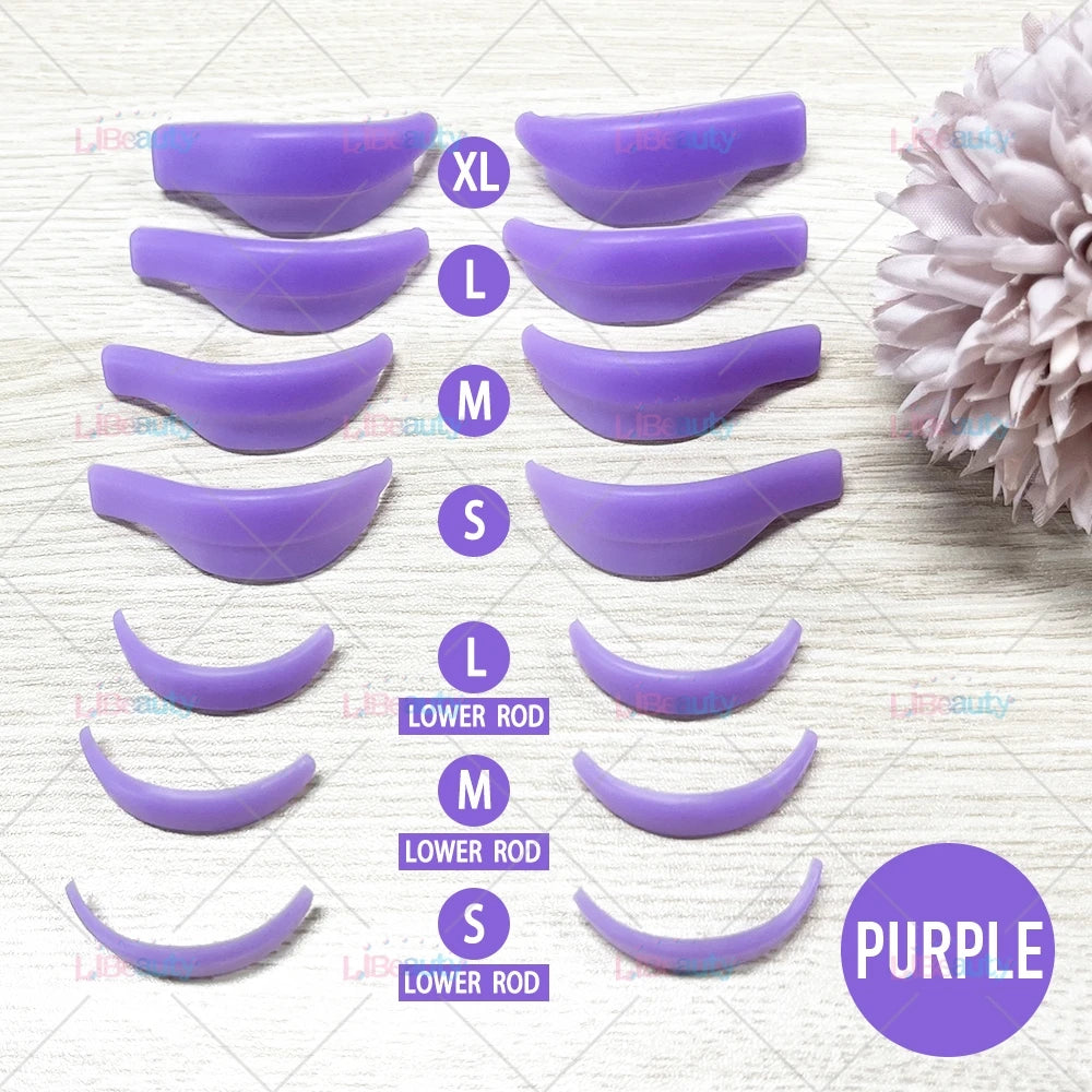 Libeauty 7 Parijs Herbruikbare Lash Lift Schild Padden Silicon wimper Curler & Curling Iron Accessoires, Make-up Tool